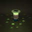 Bestway Floating Solar Light with LED Strip Lights White PC and ABS Pool