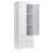 Freestanding Bathroom Linen Cabinet With Drawers, Adjustable Shelf, Metal Handles