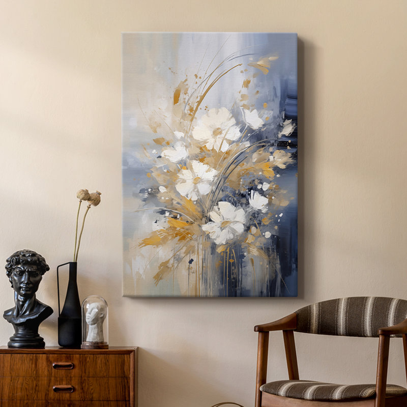 FLORAL Series CCDXVI - Gallery Cavas sur mesure, H 27 po x l 18 po