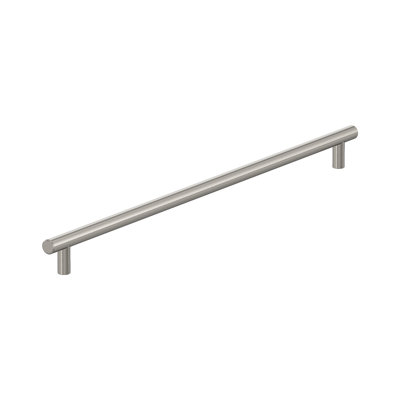 Bar Pulls 21-7/16 inch (544mm) Center-to-Center Polished Nickel Cabinet Pull