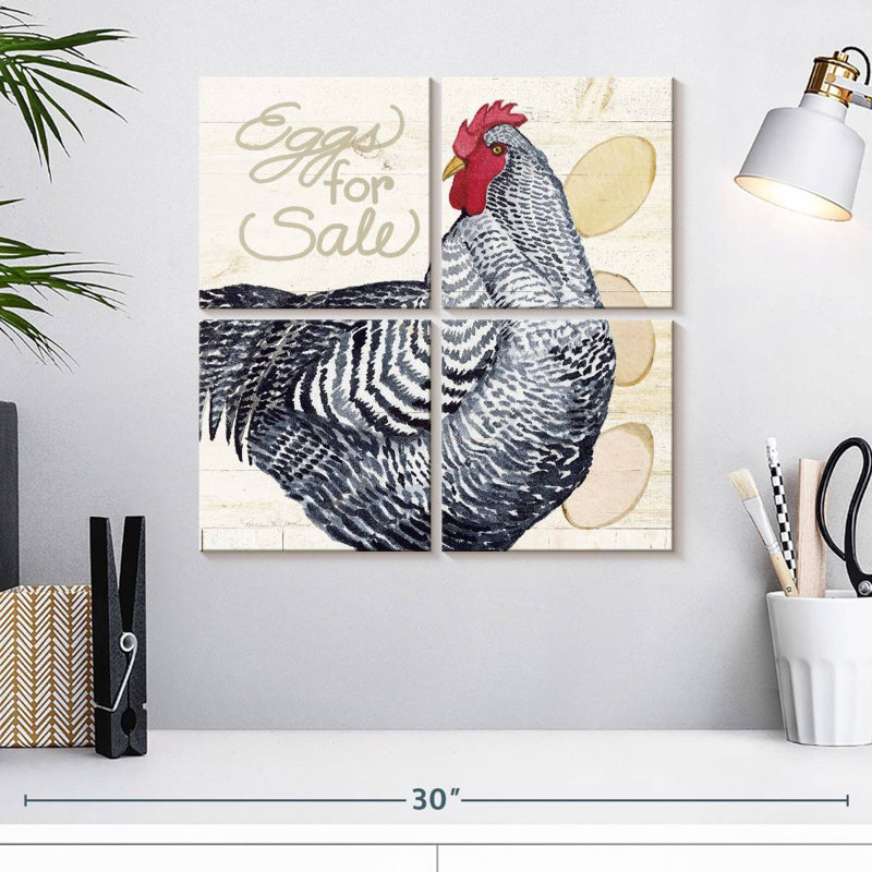 Poulet Brampt Life On The Farm, H 18 po x l 18 po
