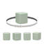 Table d'appoint d'extérieur en plastique Dalya-69821005
