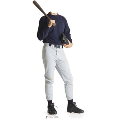 Baseball Player Stand-In Life-Size Cardboard Stand-Up
