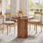 31.5" Small Round Dining Table For 2