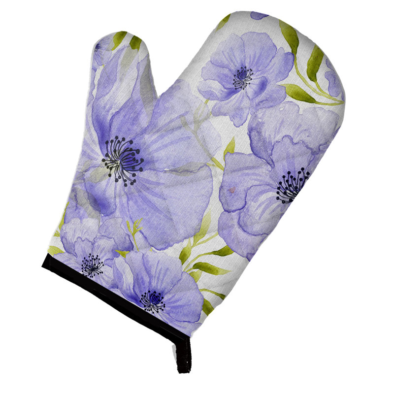 Caroline's Treasures Floral Oven Mitt