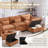 Modern Storage Sectional Couch