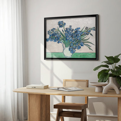 Irises-Vincent van Gogh-Framed Gallery Wrapped Canvas-1890
