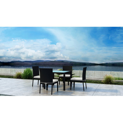 Ensemble repas 5 pièces avec coussin Sunbrella Thornaby