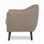 Chaise d'appoint rembourrée en tissu-438042733