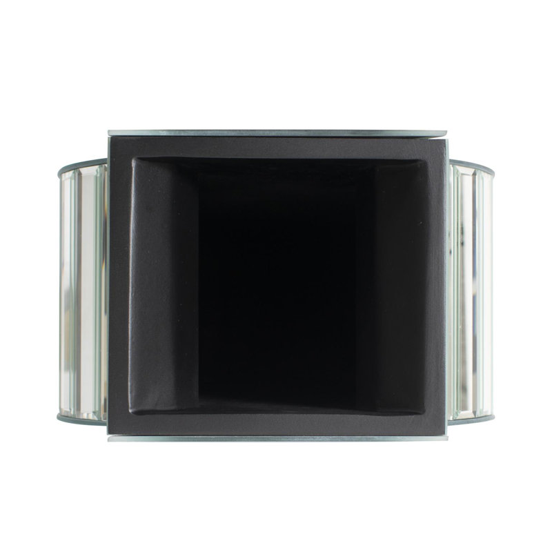 Pot en verre et bois Cotswald, Haut