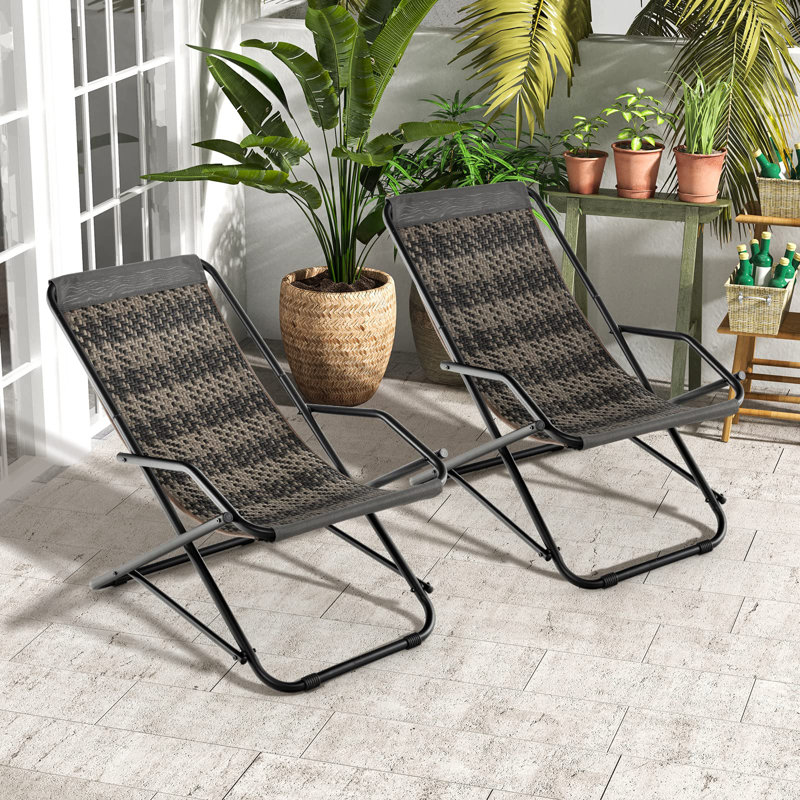 Talmage Folding Deck Chair
