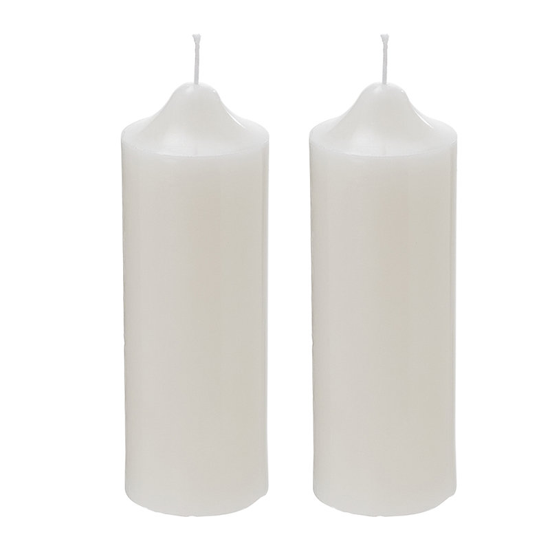 Unscented Pillar Candle