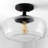 Tatem Glass Semi Flush Mount-508302457