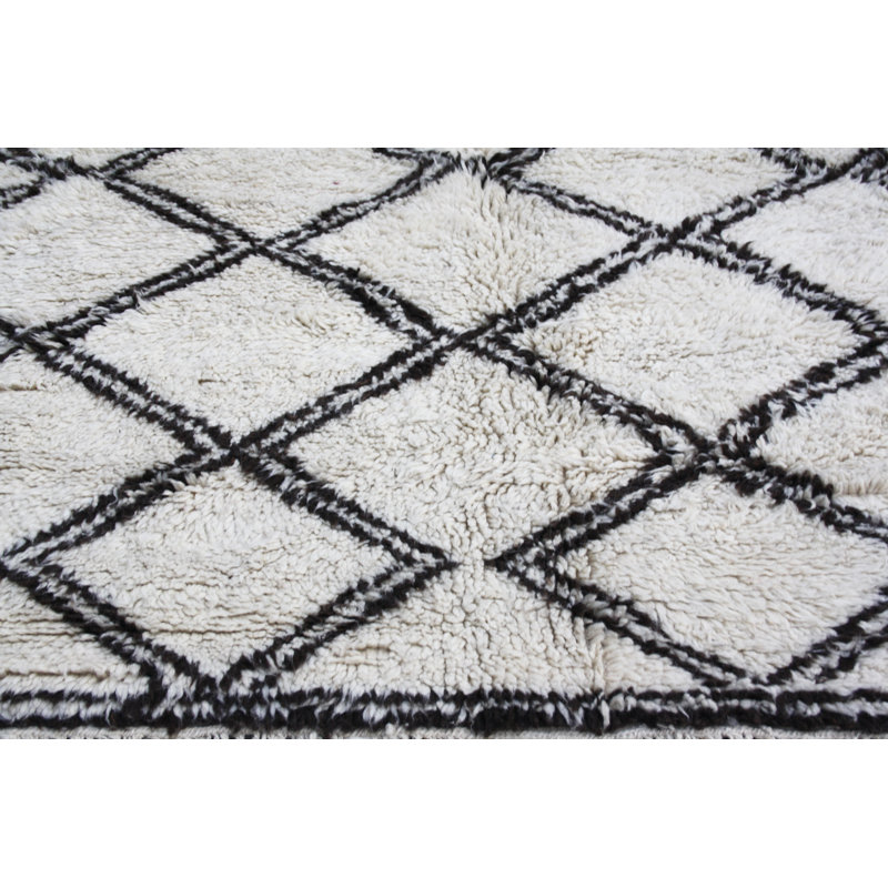 One-of-a-Kind Rectangle 6'8'' X 9'6" Hand Loomed Area Rug