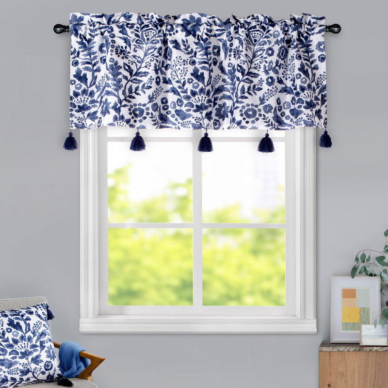 Goulart Floral Tailored Window Valance