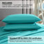  Ensemble de draps en microfibre ultra doux-1413672099-1413672102