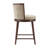 Evalyn Modern Textured Chenille Upholstered Beech Wood Counter Stool in Natural-1689930377-1689930379