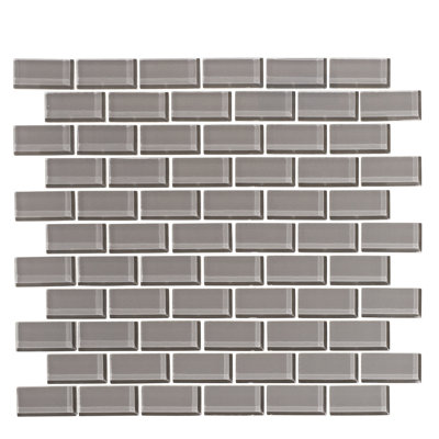 Portugal 1" x 2" Glass Mosaic Subway Tile