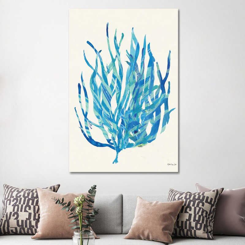 Coral Medley I by Stellar Design Studio - Painting on Canvas, 152.5 cm H x 101.5 cm W x 3.175 cm D, Wrapped Canvas