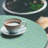 Ebern Designs Rhombus Print Fitted Round Tablecloth 45"- 56" Diameter Green Seafoam-366218980