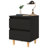 vidaXL Bed Cabinet Engineered wood, Solid pinewood-1474061671