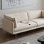 Canapé modulaire blanc en similicuir-1525461288