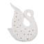 Lampe de décoration en céramique pour chambre à coucher avec pile Lovely Delicate Swan
