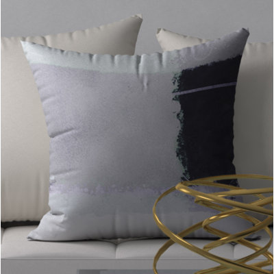 Housse de coussin décorative carrée simple et insert