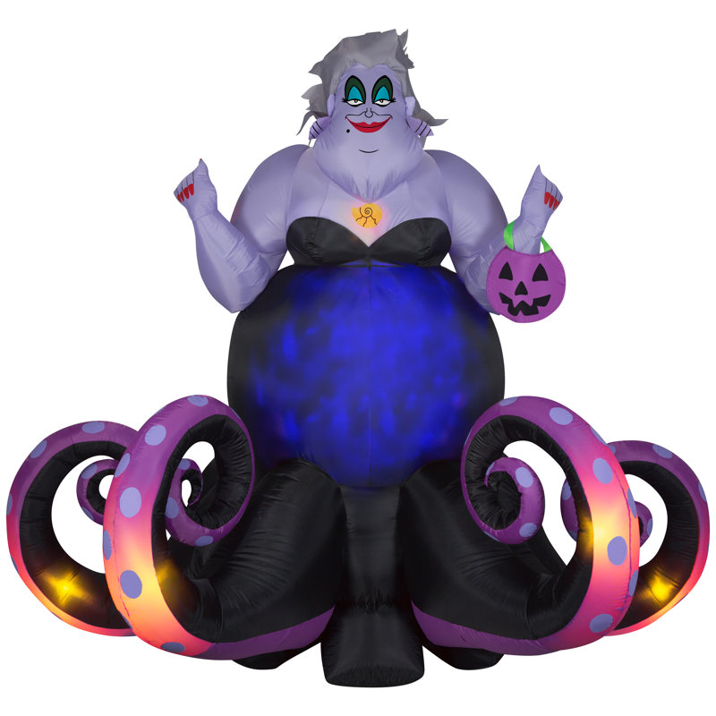 Disney Animated Projection Ursula Inflatable