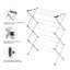 Séchoir à linge pliable pour les vêtements, intérieur et extérieur