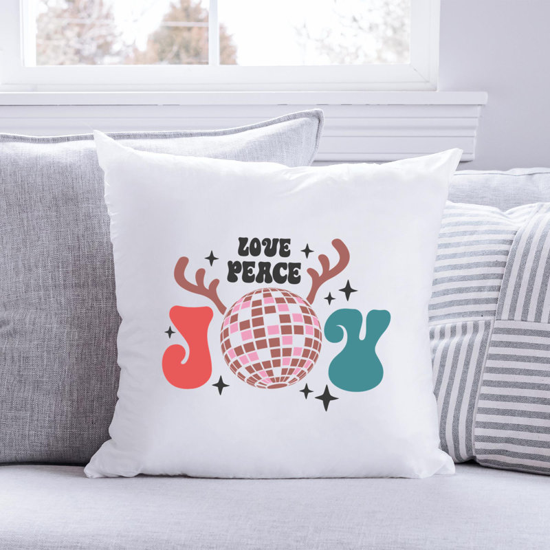 Christmas-08_3 Reversible Throw Pillow, 16" x 16"