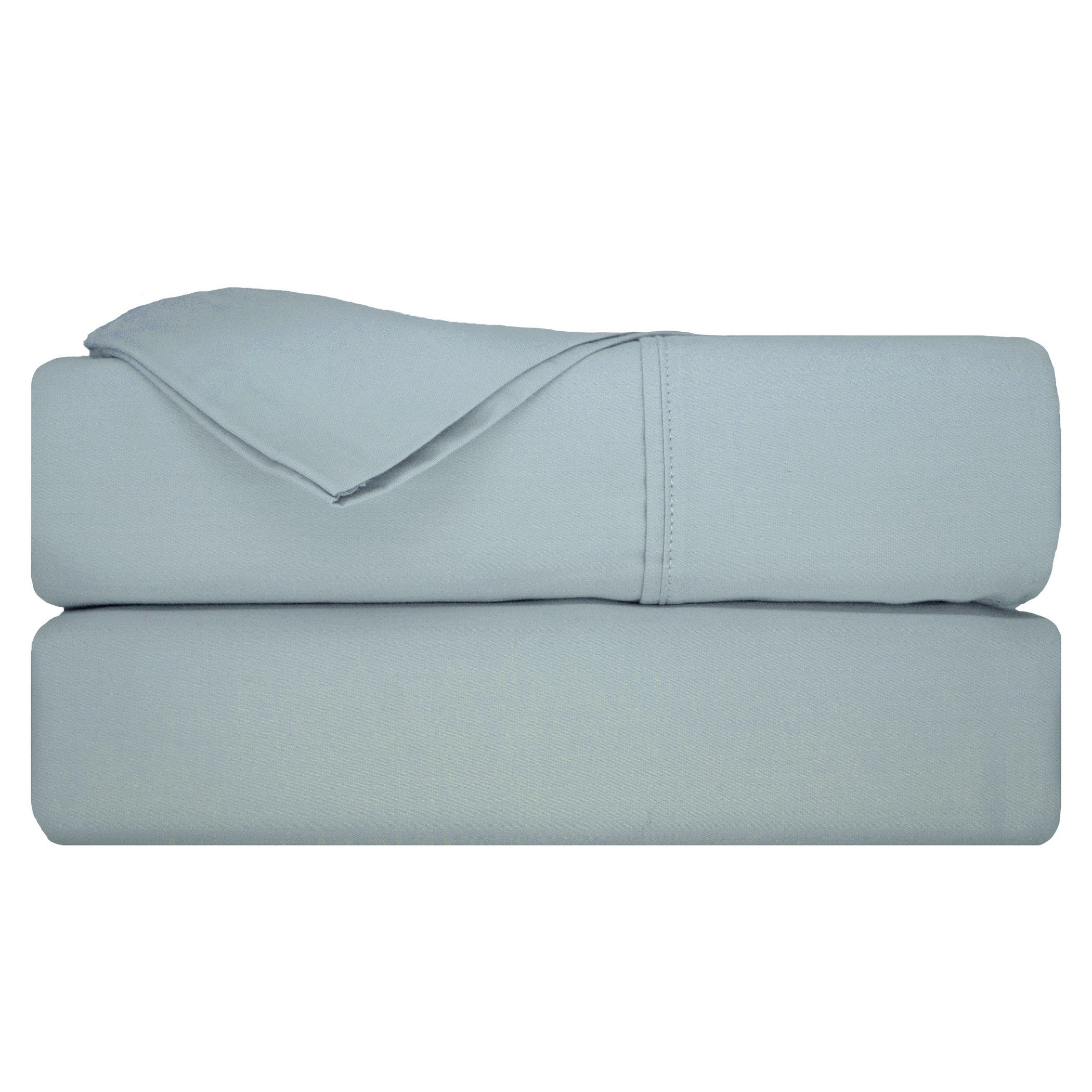 Nouvelle Home Solid 100% Cotton 400 Thread Count Sheet Set 400 Thread ...