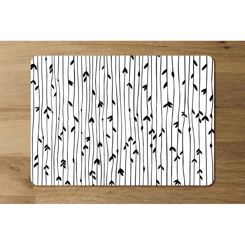 Hanzhe Abstract Rectangle Placemat