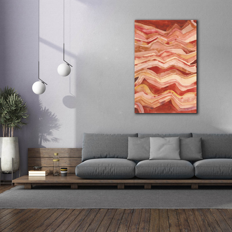 «Painted Desert 2» par Cheryl Warrick, art mural, H 60 po x l 40 po