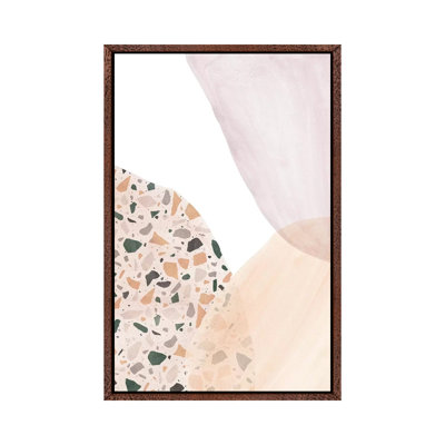 Terrazzo And Watercolour - Painting on Canvas