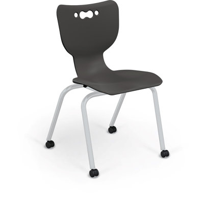 Hierarchy Stacking Classroom Chair with Wheels