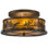 Rustic Lodge 2 - Light Semi Flush Mount
