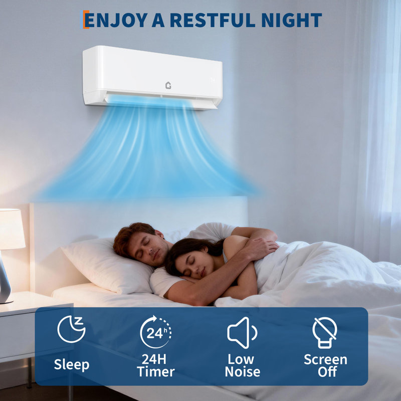 3 têtes d'intérieur 12K BTU