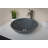 Eden Bath 16.5'' Sesame Gray Natural Stone Circular Bathroom Sink