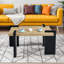 Table basse 31,5 po Sleek Wood Grain pour salon ou bureau-1107595915