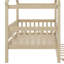 Lit maison avec lit gigogne-818125585