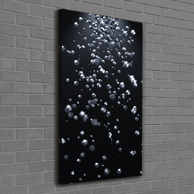3D Abstraction - Wrapped Canvas Print