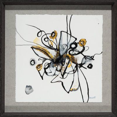 P's And Q's 3 Painting by H. Scott