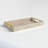Baidy Hand-Finished Faux Shagreen Rectangular Serving Tray-1205077589