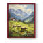 ANIMALS Series CECX - reproduction encadrée de qualité supérieure - prête à être accrochée - aucun clou requis-511308952-511308953