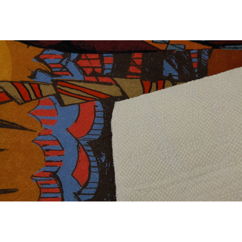 Premium Hall Carpet, 31.5 x 78.7 Inches | 100% Polyester, Antibacterial | 0.04 in Pile Height, Non-Slip Underside, Machine Washable | 3D Digital Printing | Ideal for Living Room & Entryway, Easy Maintenance