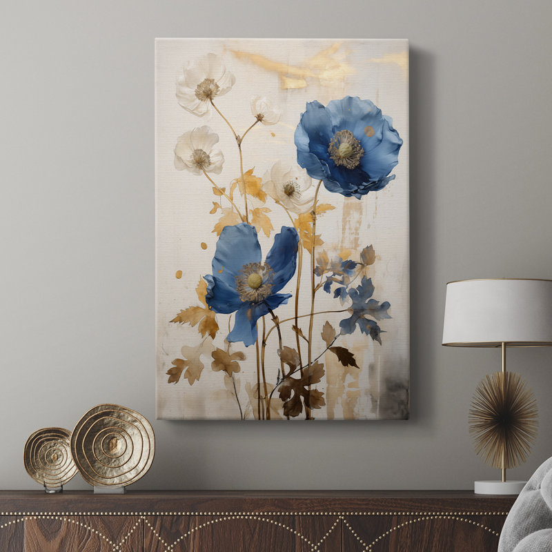FLORAL Series LXIV - Gallery Cavas, H 12 po x l 8 po