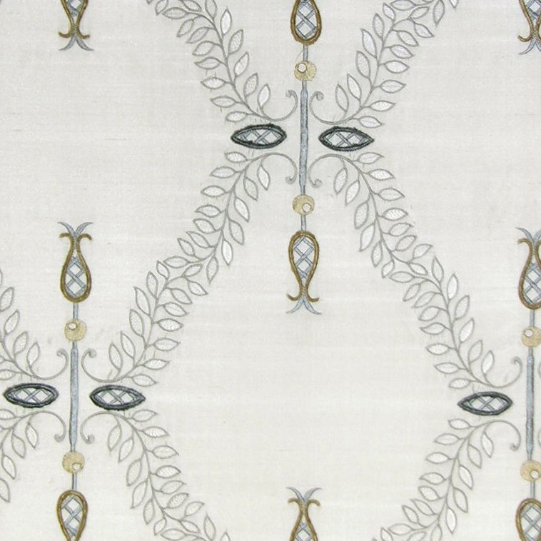 Tissu hall blanc, Givré