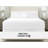 Waterproof Hypoallergenic Fitted Mattress Protector with Comfortable Padding-100851890