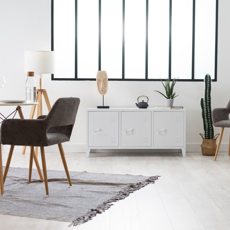 Medrano 119.9cm Sideboard, White
